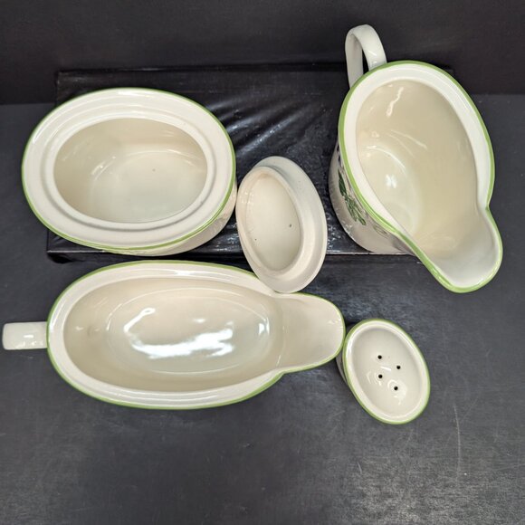 Mikasa Napa Valley DA107 Handpainted Replacement Pieces Dishes Lot of 4 Read - Picture 8 of 9